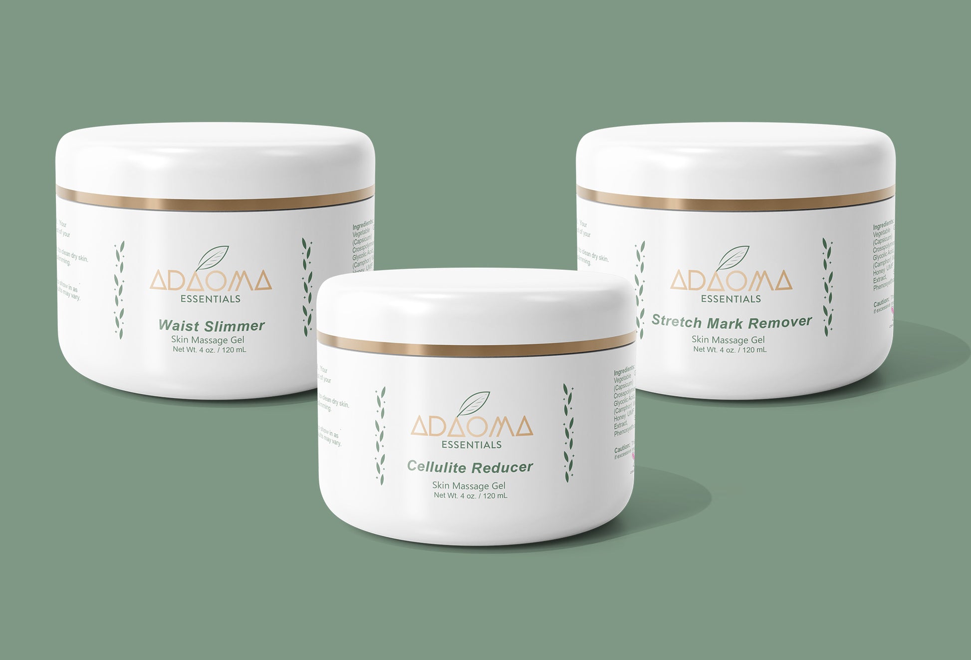 Waist Slimming, Cellulite & Stretch Mark Cream Combo!
