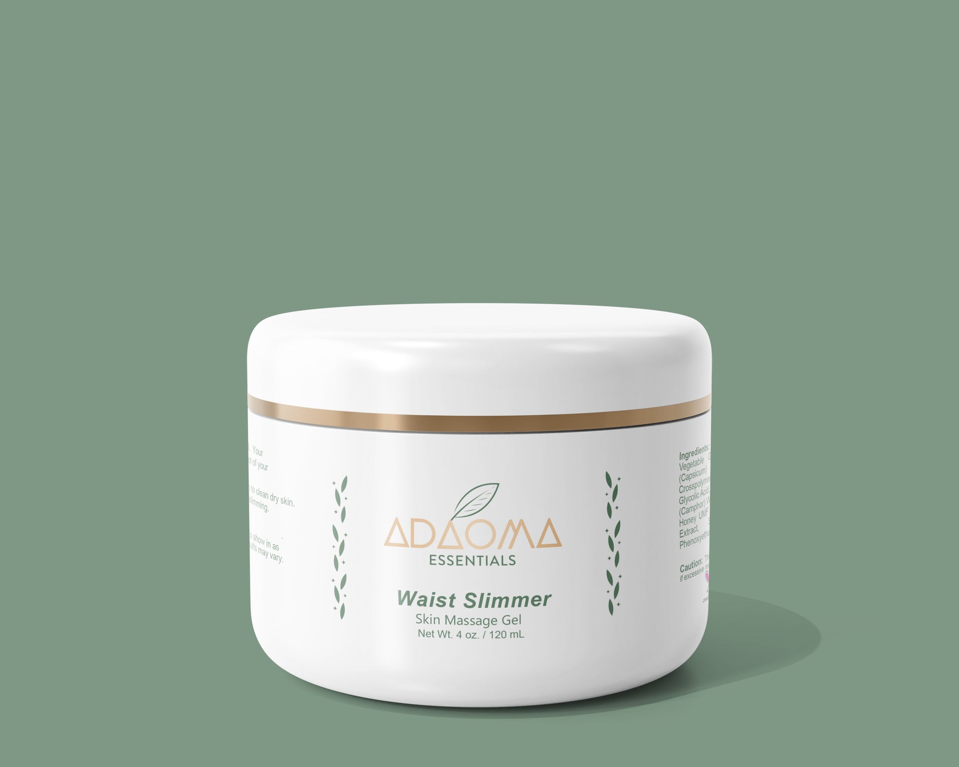 WAIST SLIMMING CREAM Lotion Individual (À la carte) Adaomaessentials