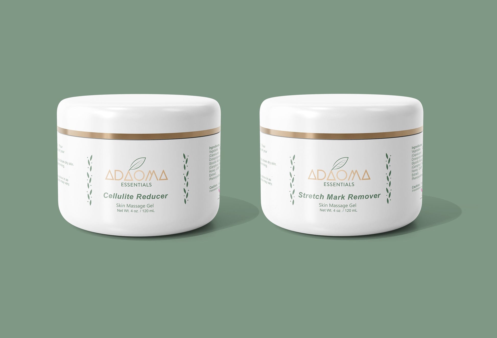 Cellulite & Stretch Mark Removal Combo! Lotion Bundles & Combos Adaomaessentials